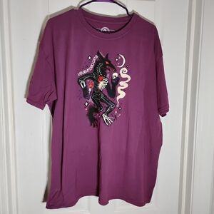 Skeletal Wolf "Exploreum Science Center" Graphic Cotton T-shirt The Duck Company